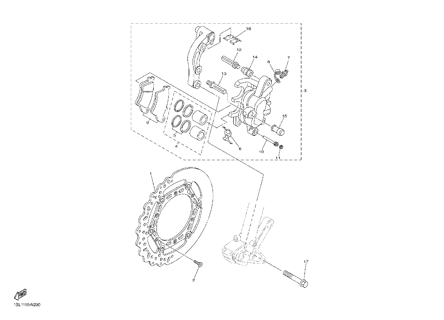 Billede til varegruppe TOMEN FRONT BRAKES
