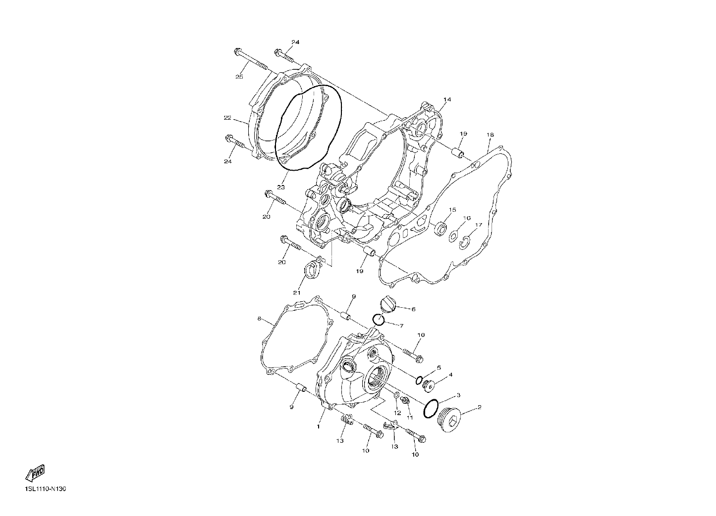 Billede til varegruppe COVER CRANKCASE