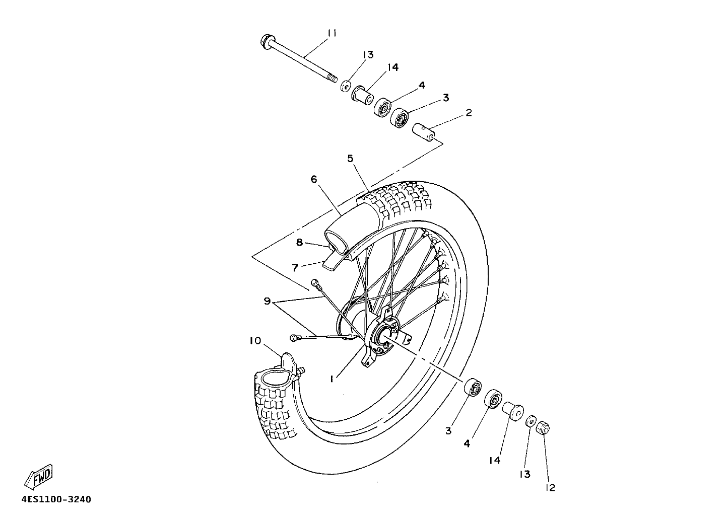 Billede til varegruppe FRONT WHEEL