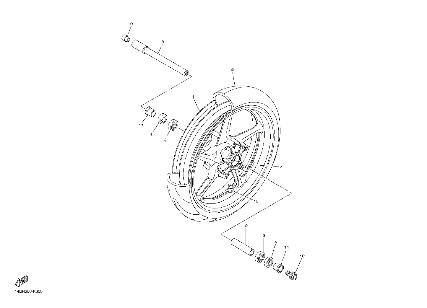 Billede til varegruppe FRONT WHEEL