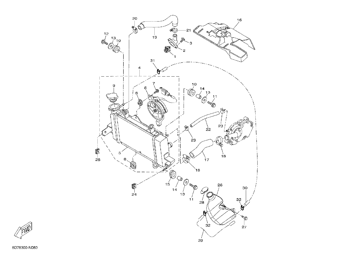 Billede til varegruppe Radiator - HOSE