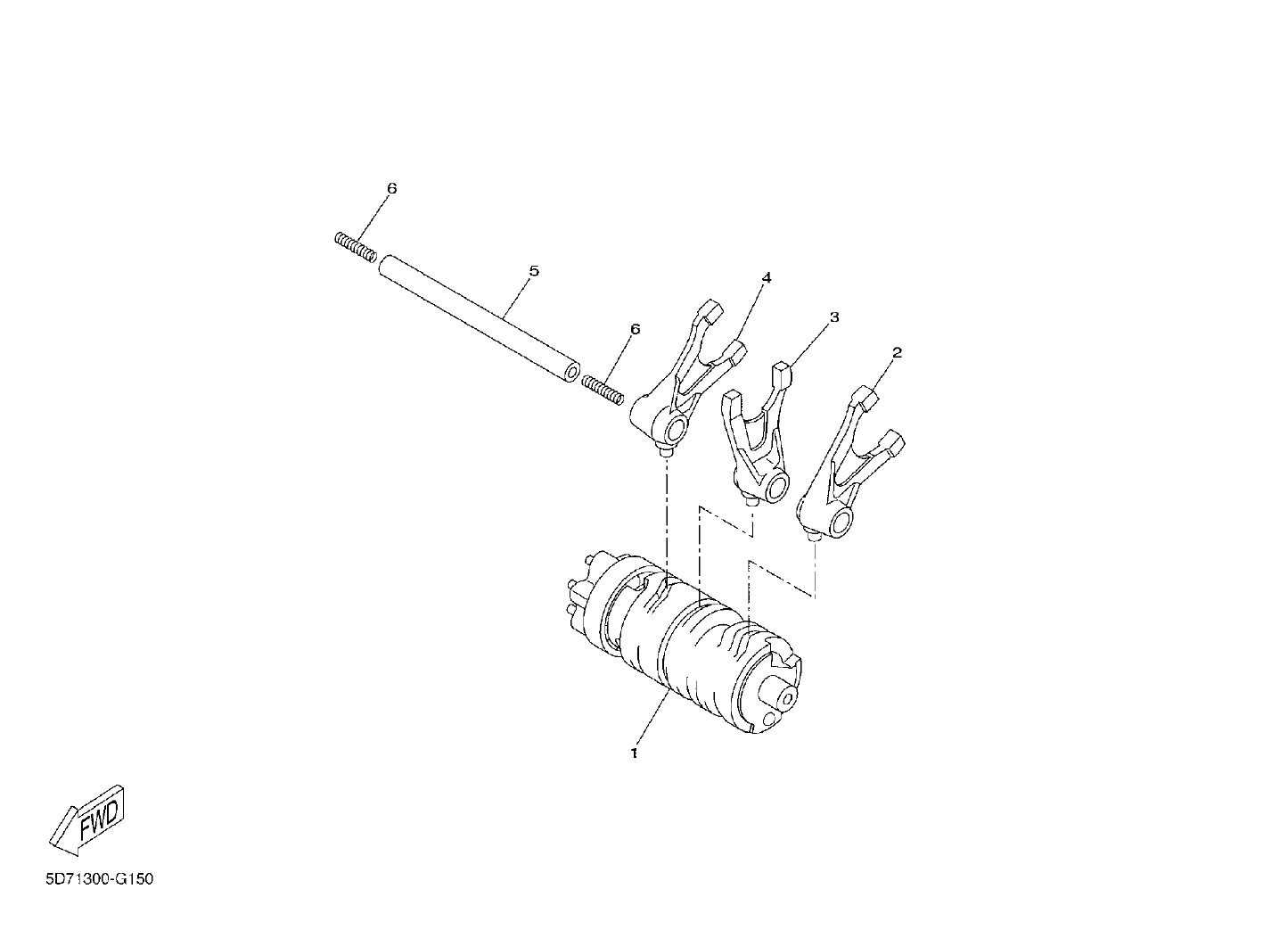 Billede til varegruppe MECHANISM GEAR SELECTION - PROK