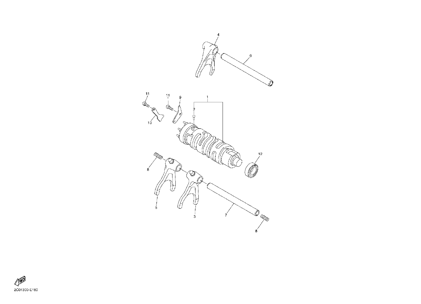 Billede til varegruppe MECHANISM GEAR SELECTION - PROK