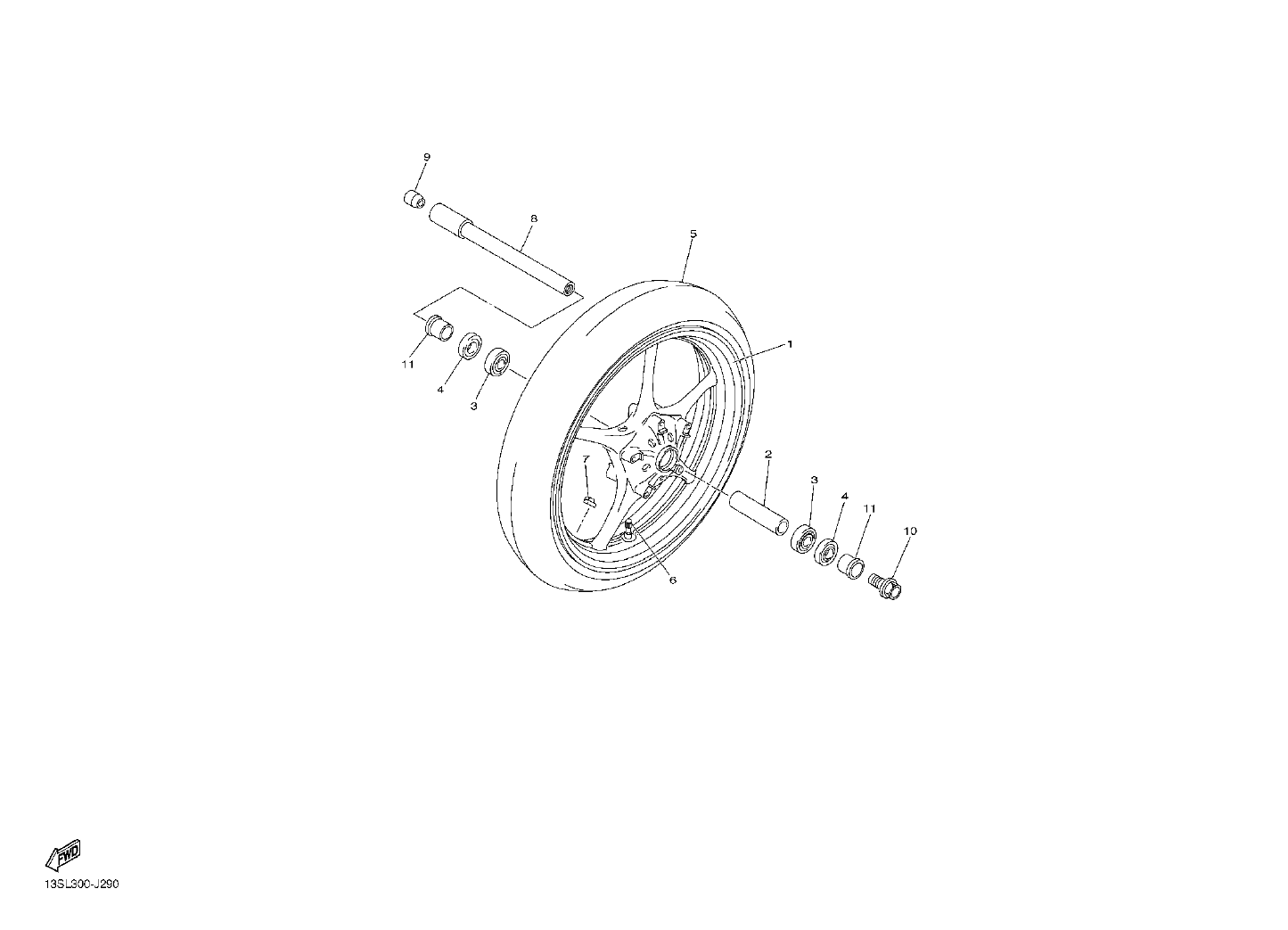 Billede til varegruppe FRONT WHEEL