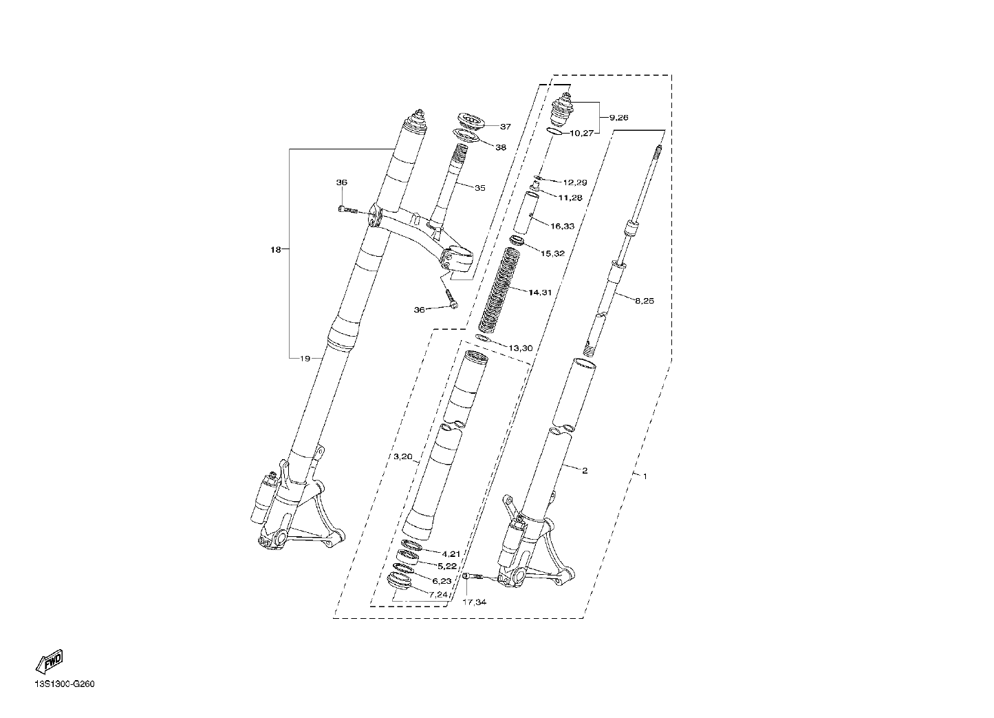 Billede til varegruppe FRONT FORK