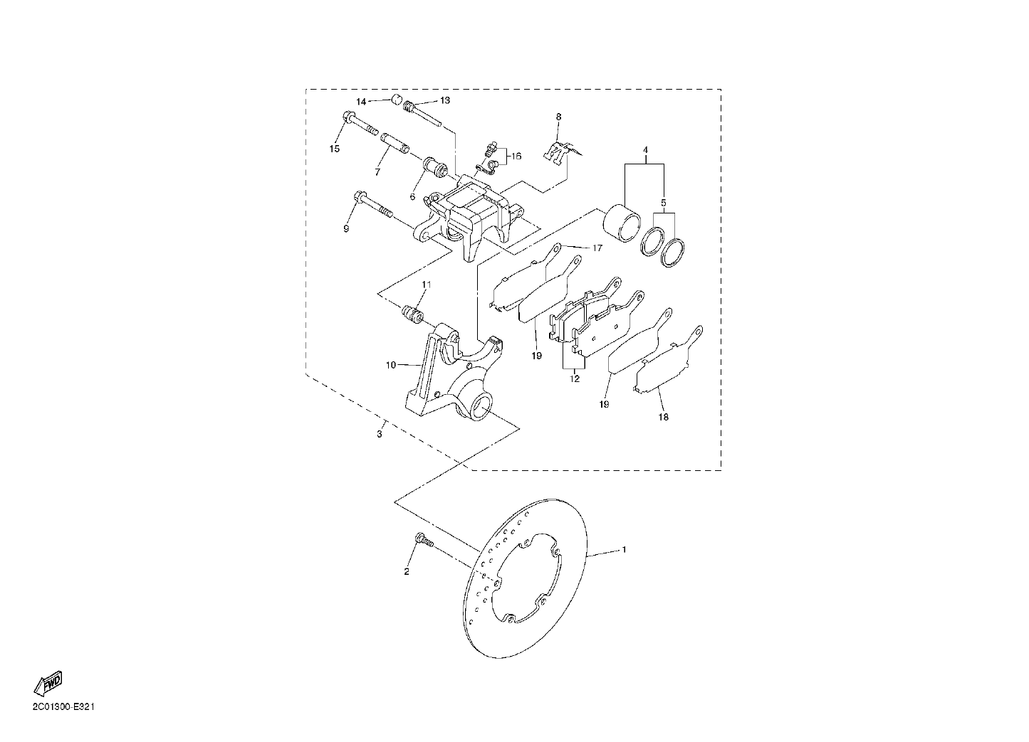 Billede til varegruppe TOMEN REAR BRAKES