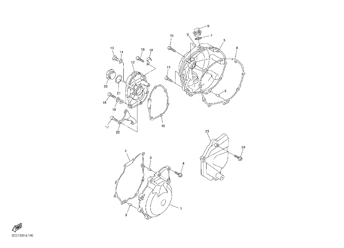 Billede til varegruppe COVER CRANKCASE