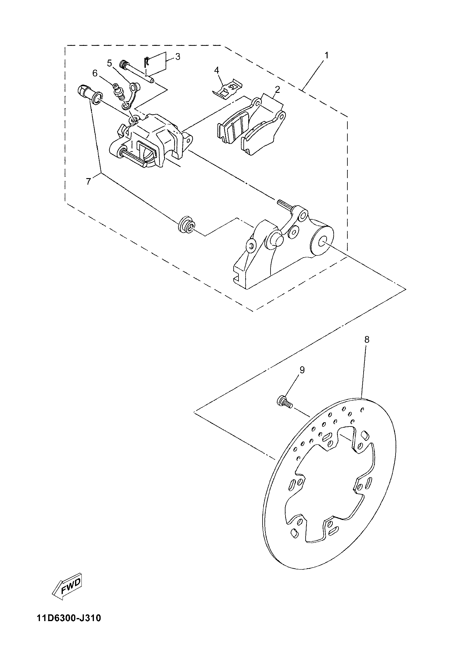 Billede til varegruppe REAR BRAKE