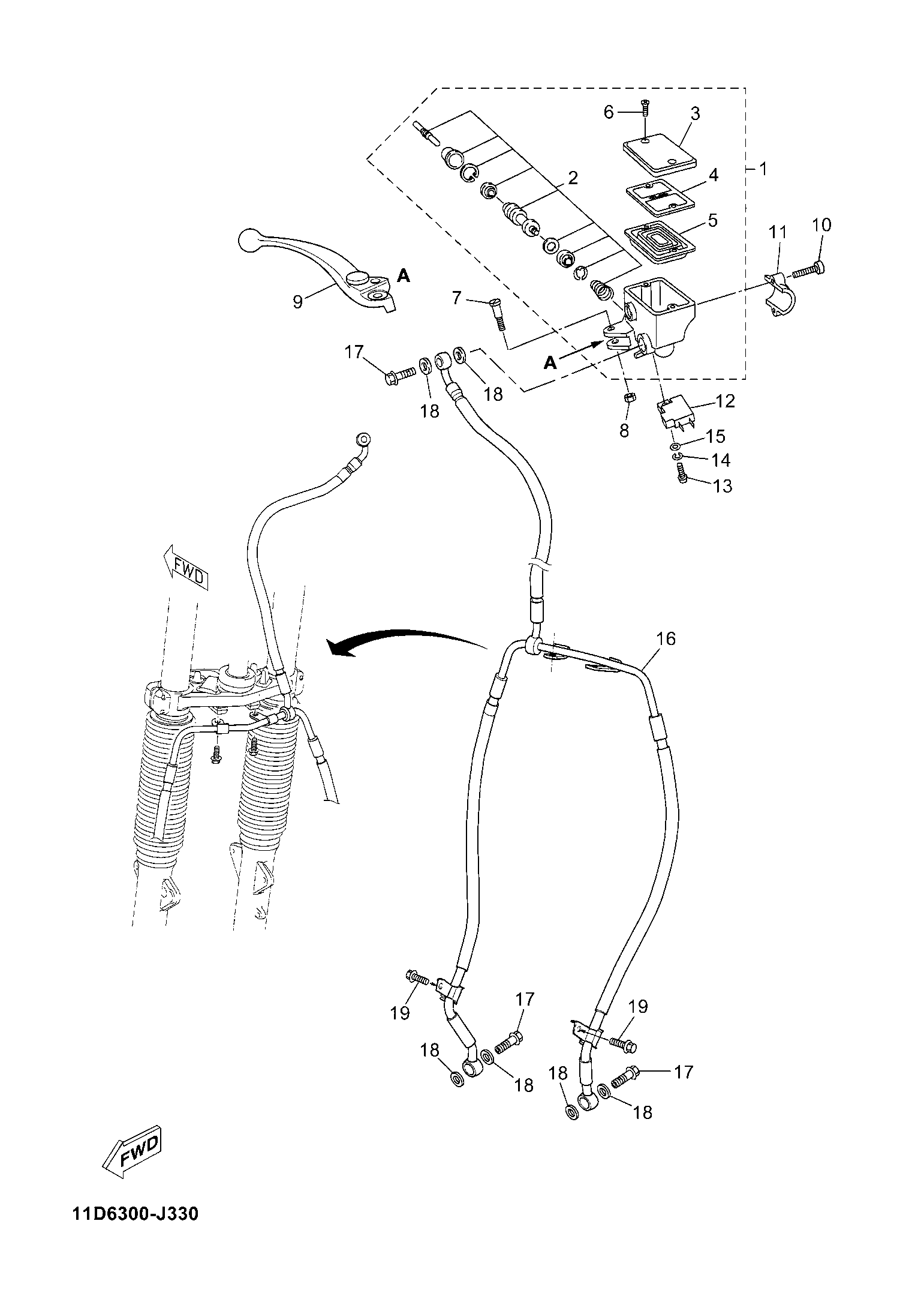 Billede til varegruppe PUMP FRONT BRAKES