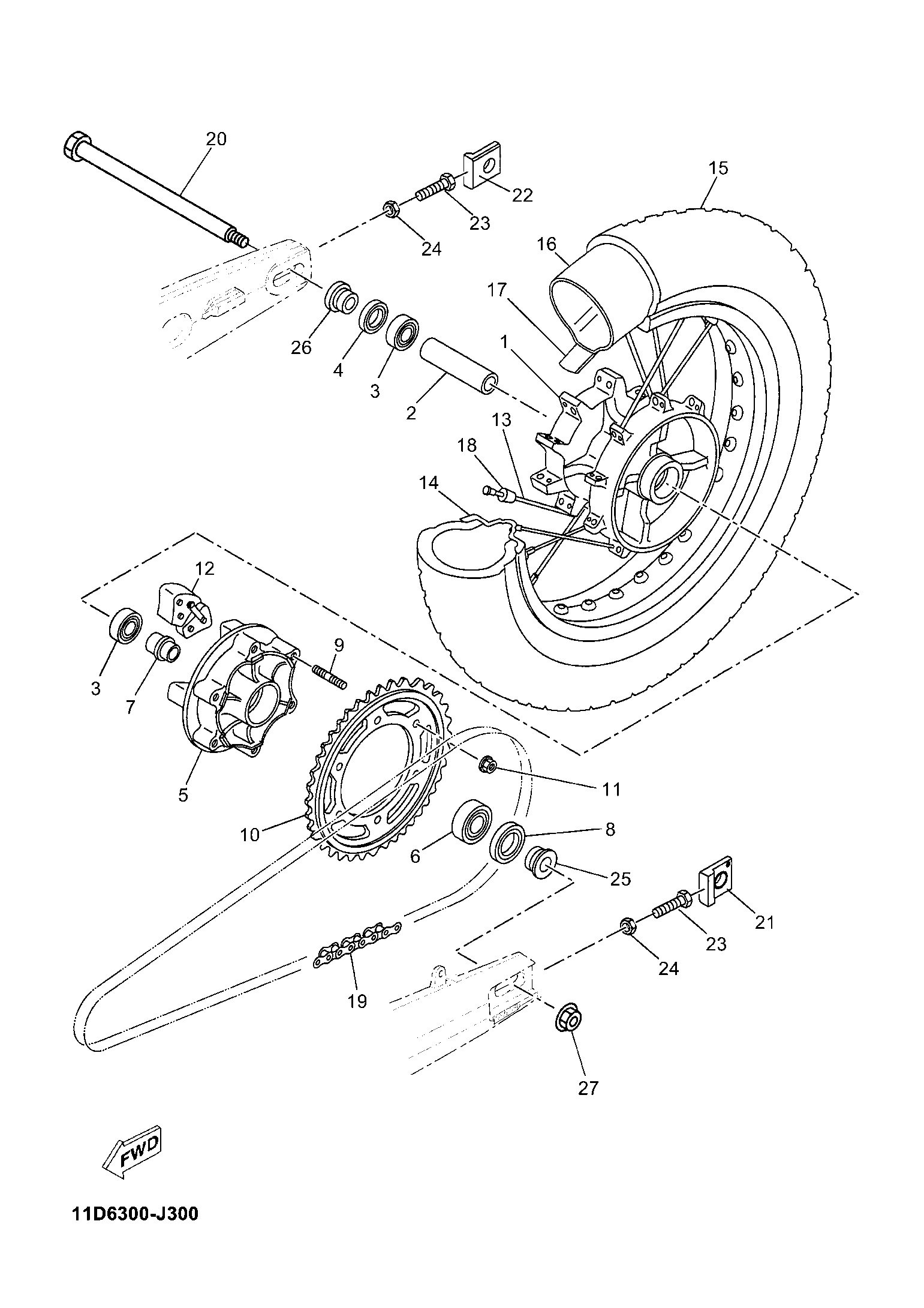 Billede til varegruppe REAR WHEELS