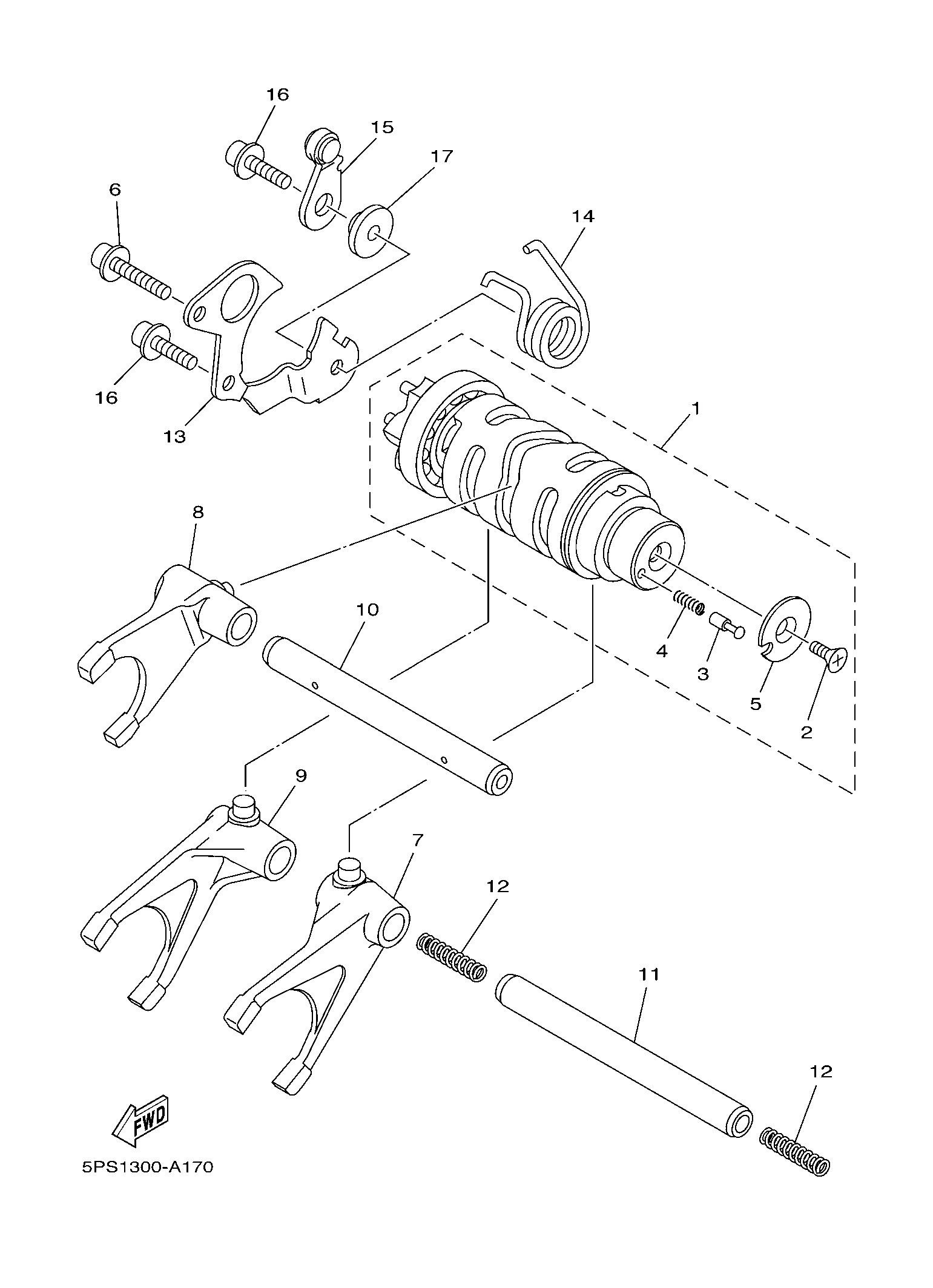 Picture for category MECHANISM GEARSHIFT