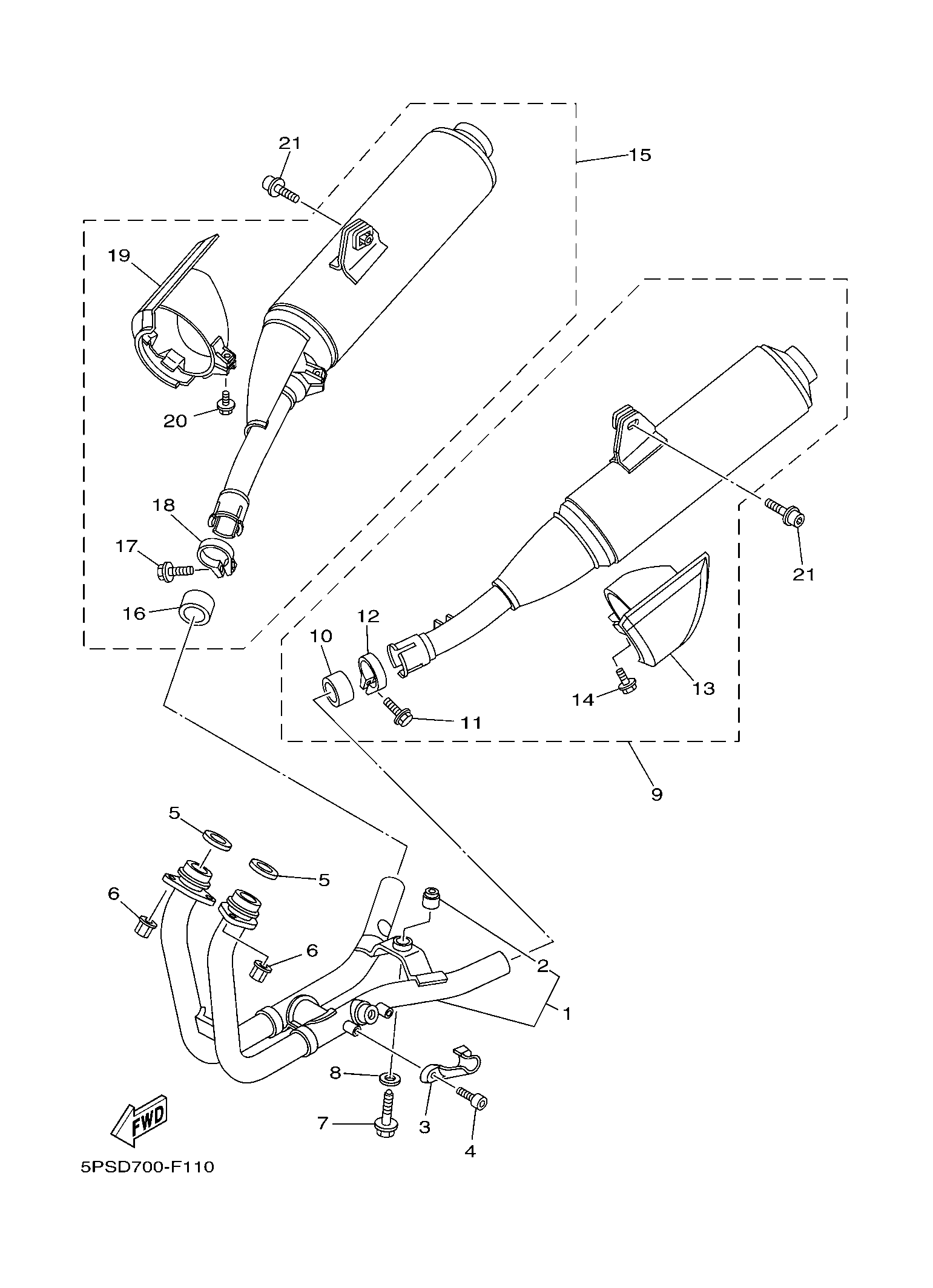 Picture for category EXHAUST SYSTEM