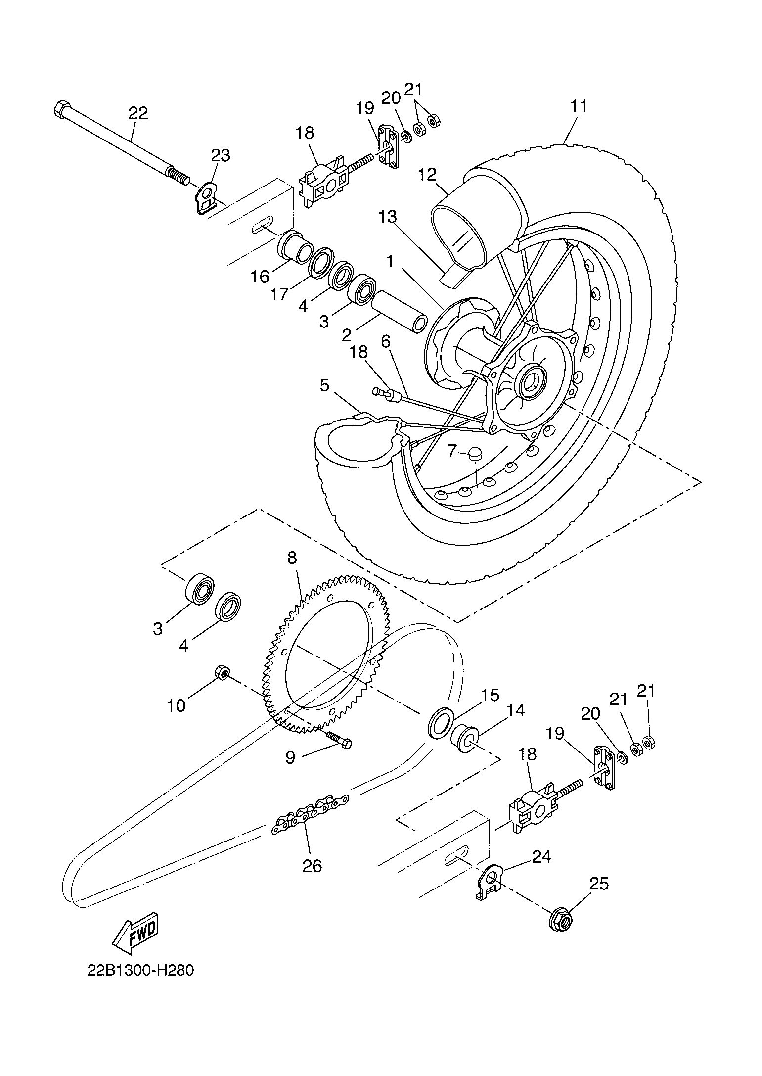 Bild für Kategorie REAR WHEELS