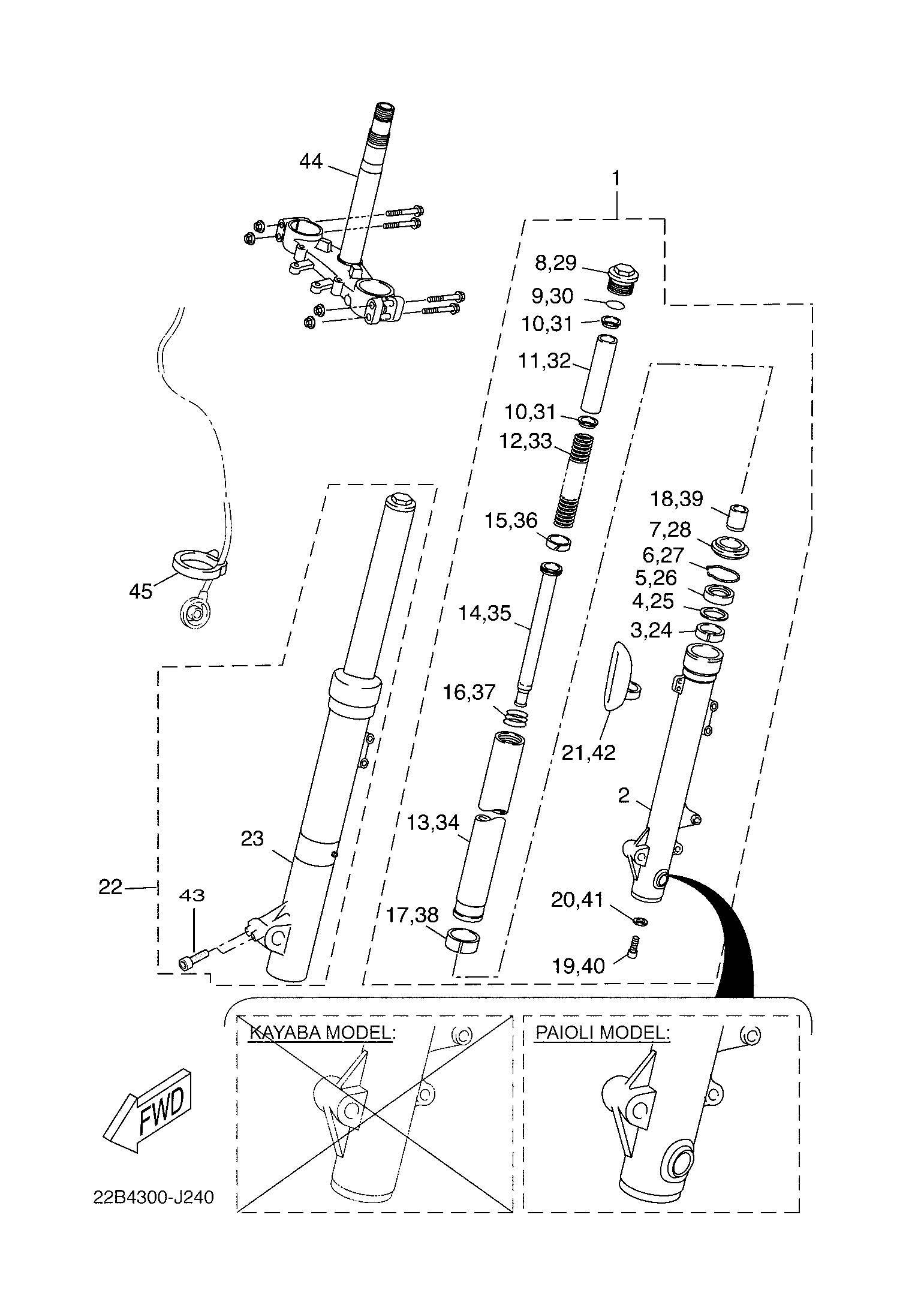 Picture for category FRONT FORK