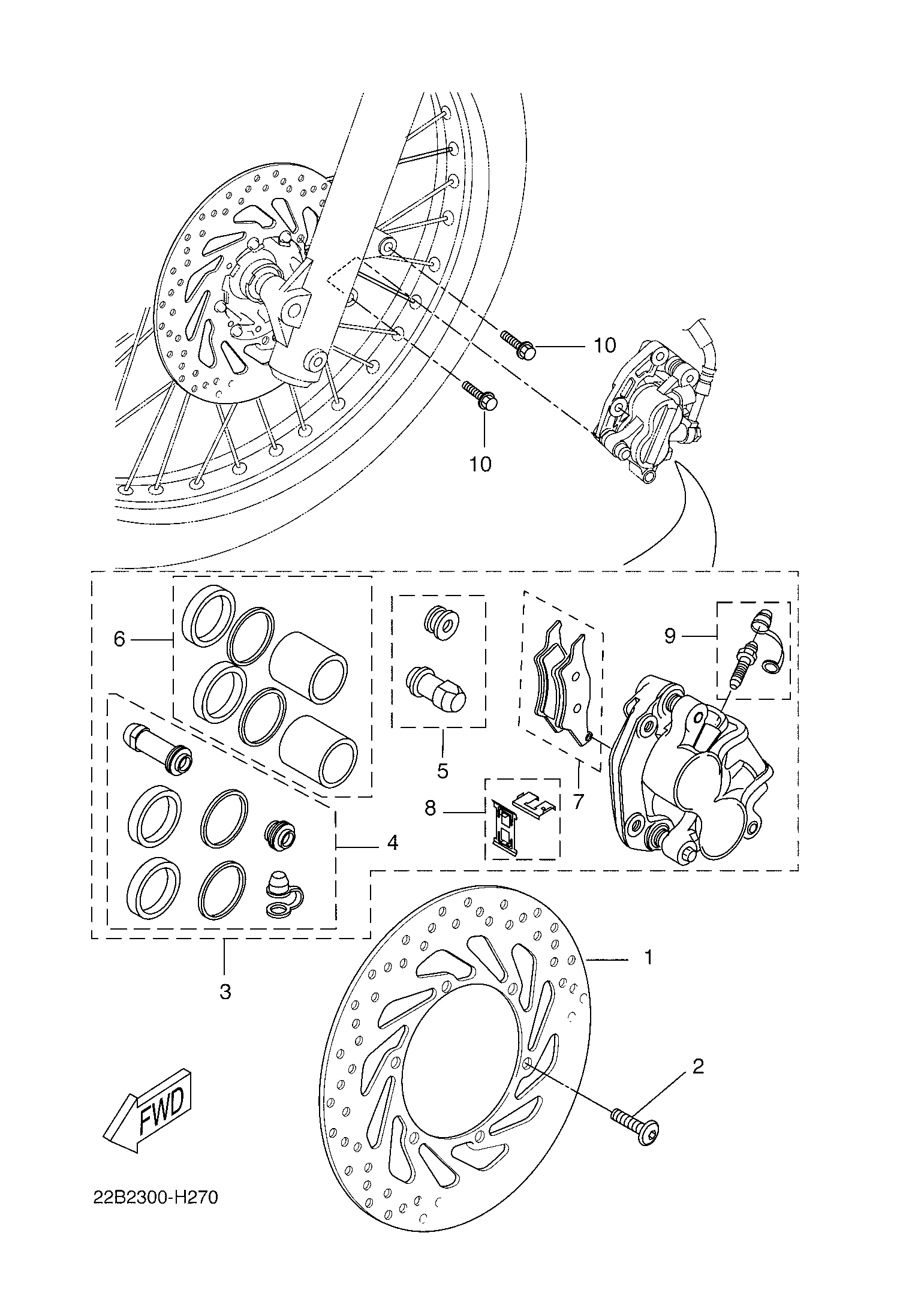 Picture for category TOMEN FRONT BRAKES