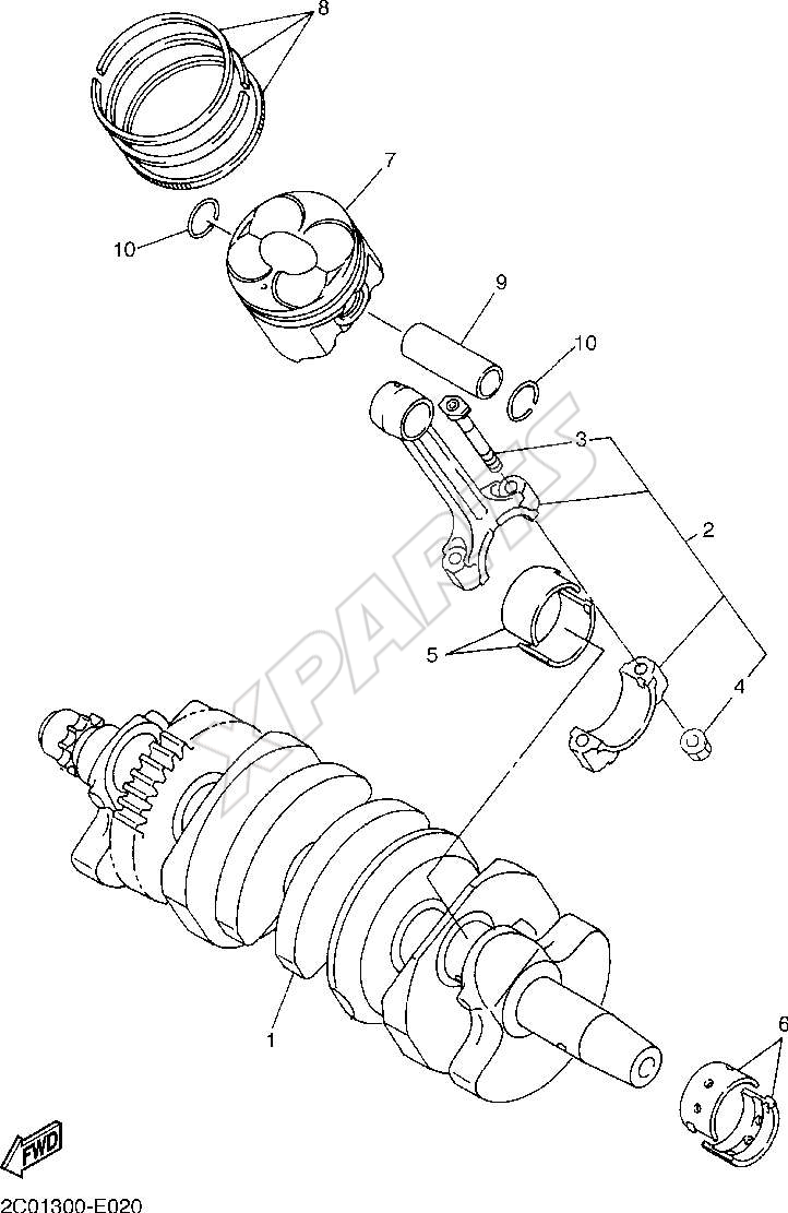 Bild für Kategorie CRANK THE SHAFT AND PISTONS