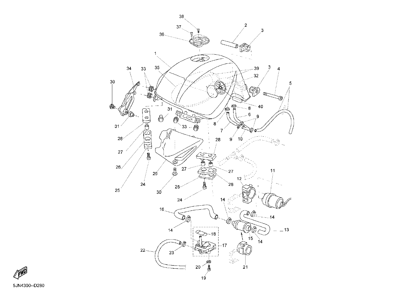 Billede til varegruppe GASOLINE TANK
