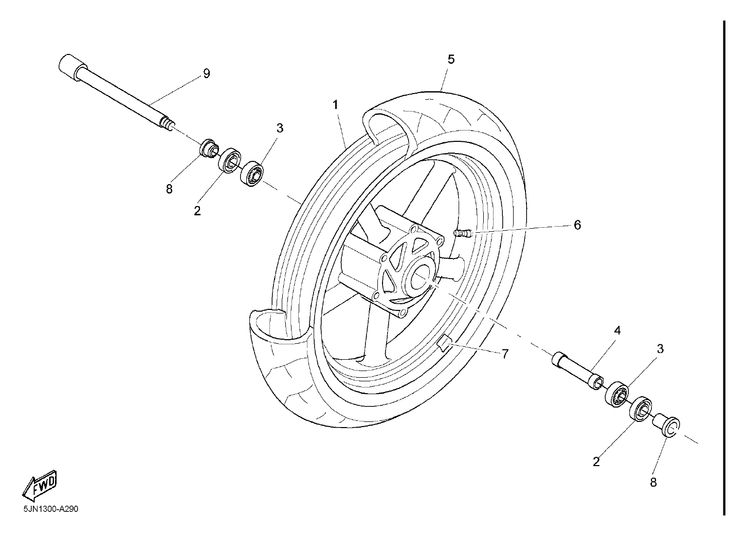 Billede til varegruppe FRONT WHEEL