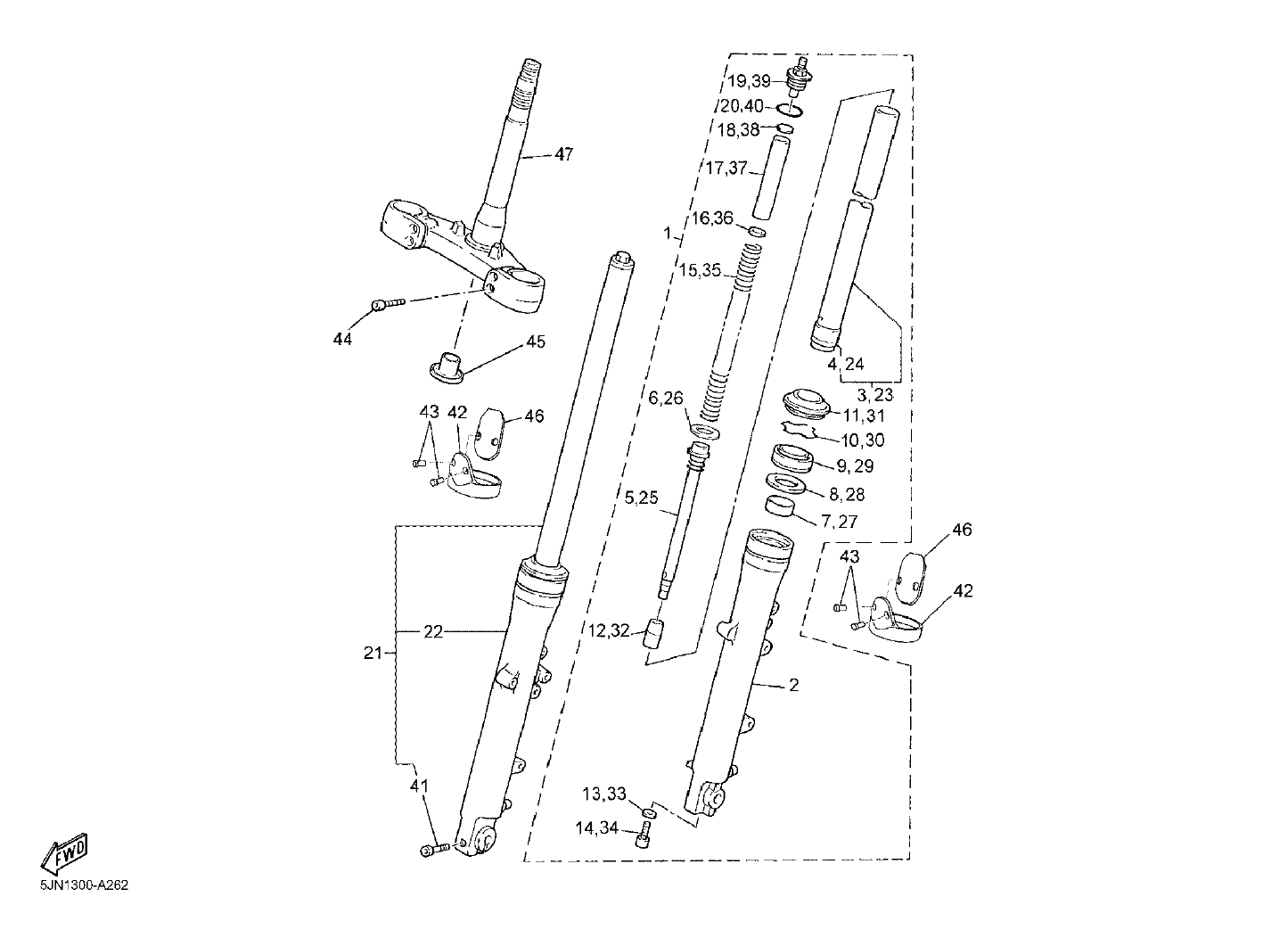 Billede til varegruppe FRONT FORK