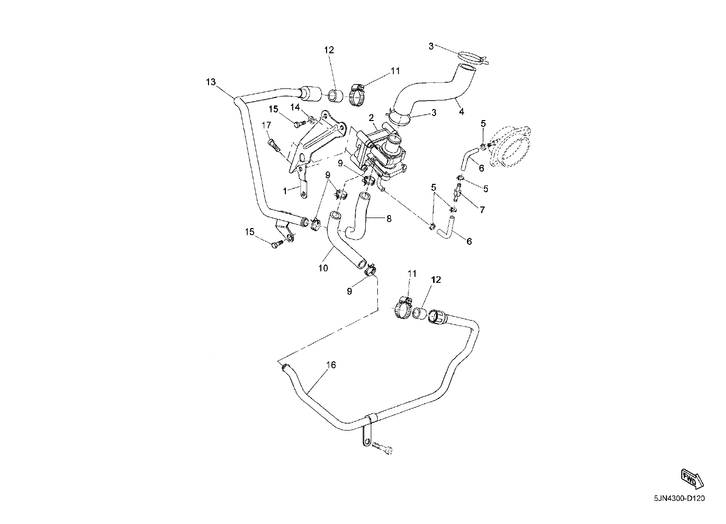 Billede til varegruppe SECONDARY AIR SYSTEM
