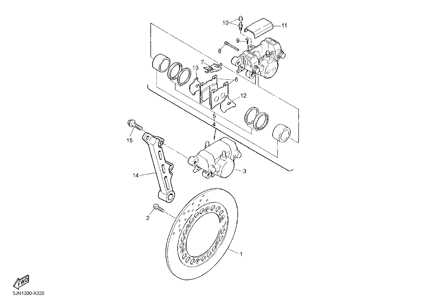 Billede til varegruppe TOMEN REAR BRAKES
