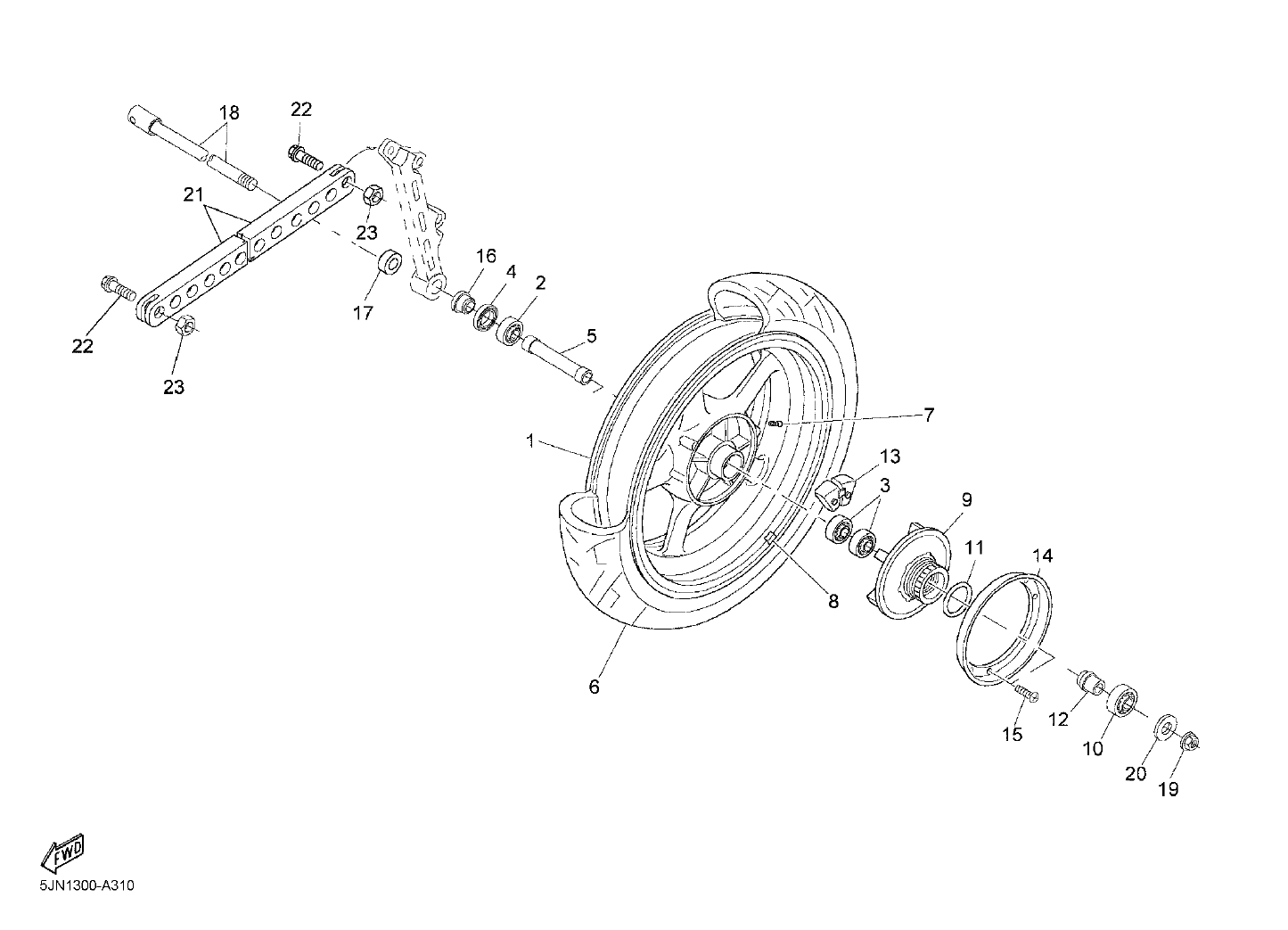Billede til varegruppe REAR WHEELS