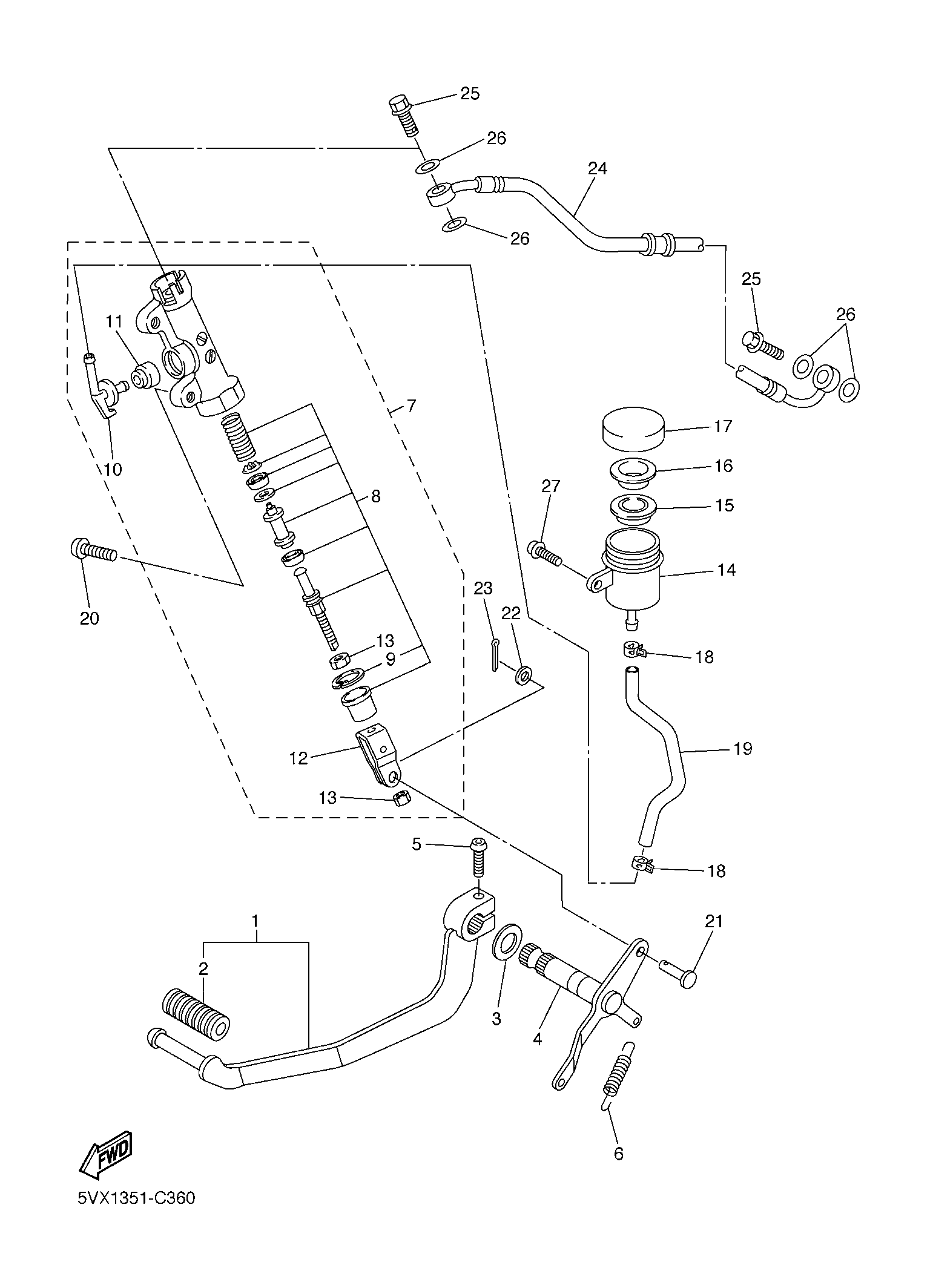 Billede til varegruppe PUMP REAR BRAKES