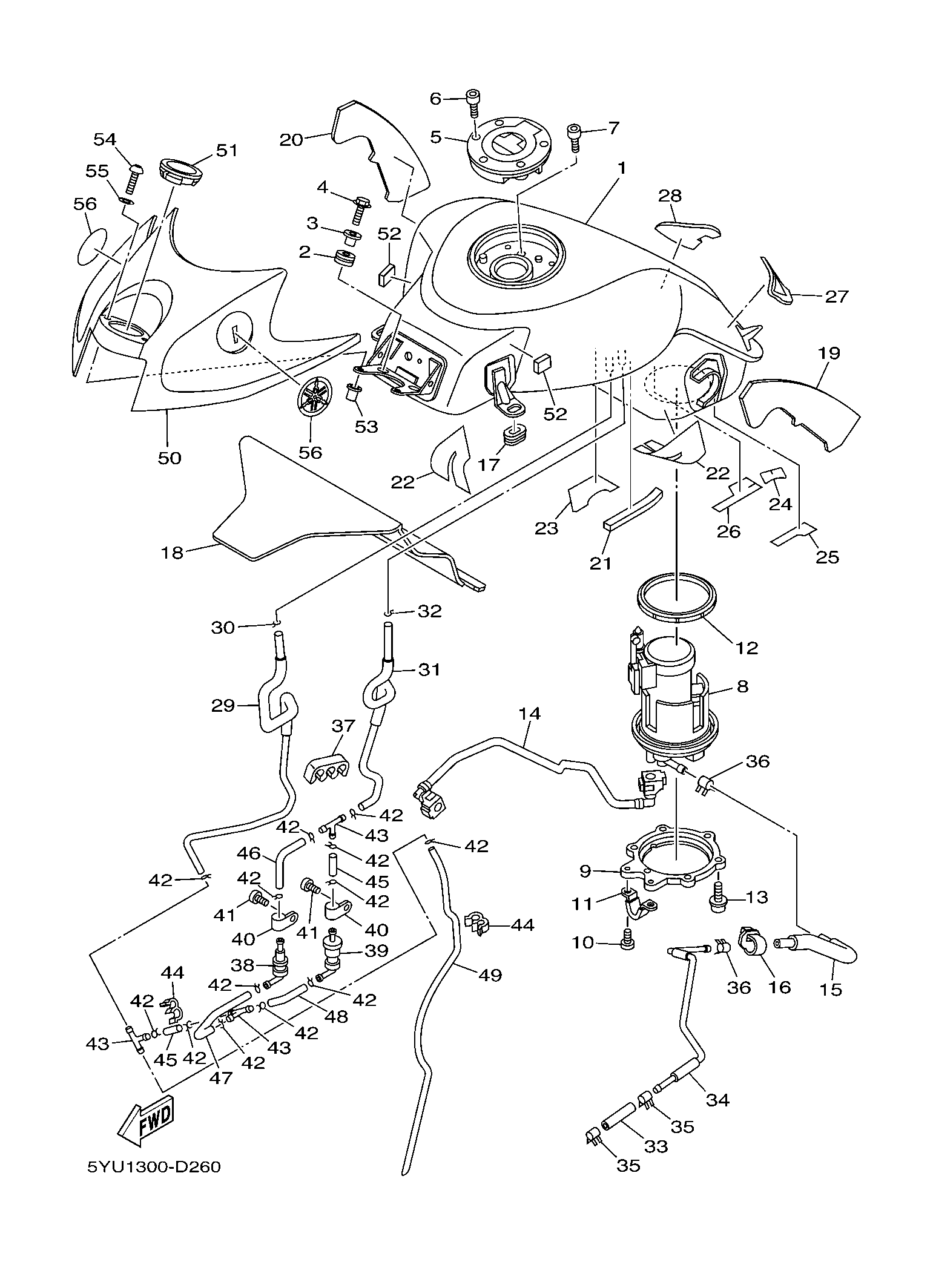 Picture for category GASOLINE TANK