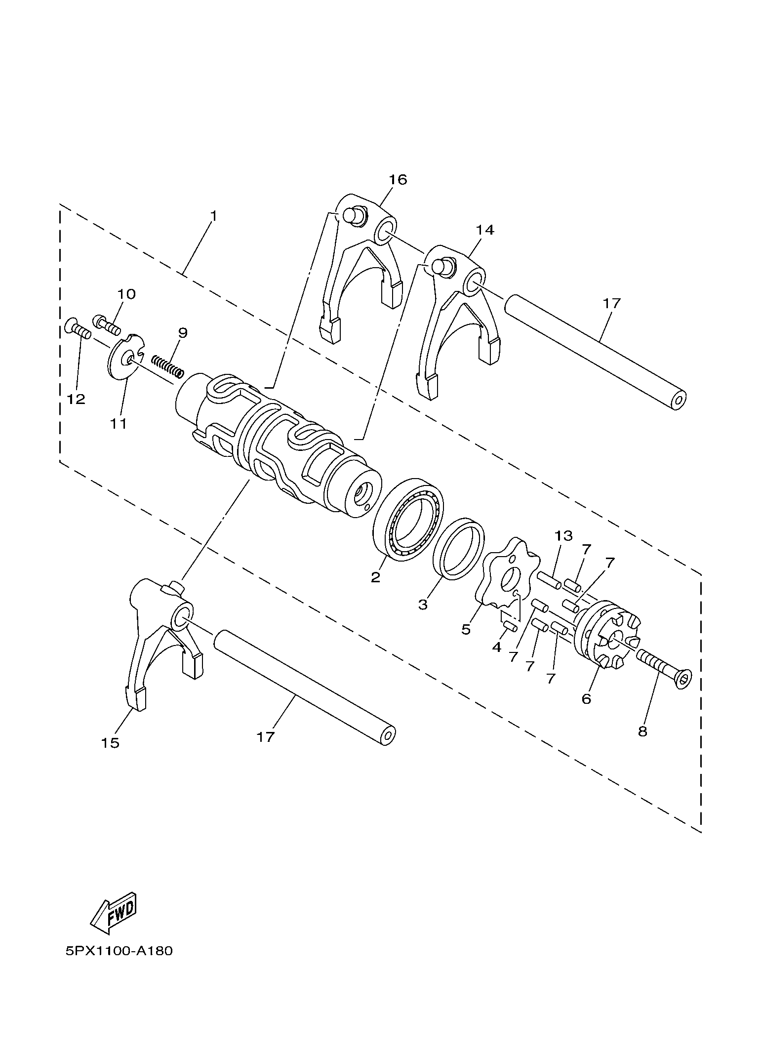 Picture for category MECHANISM GEARSHIFT