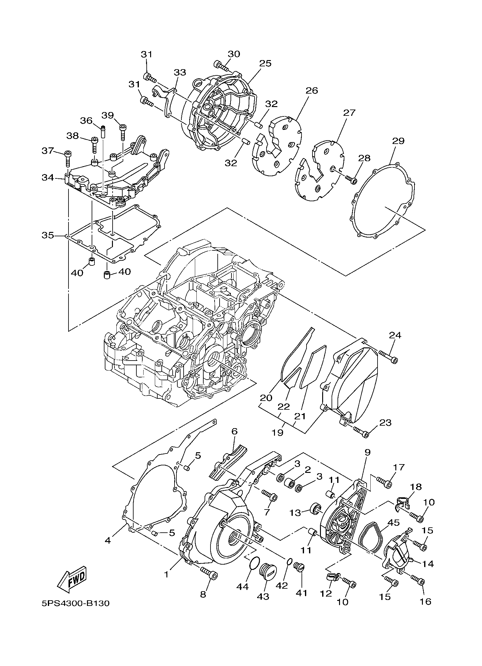 Billede til varegruppe COVER CRANKCASE 1