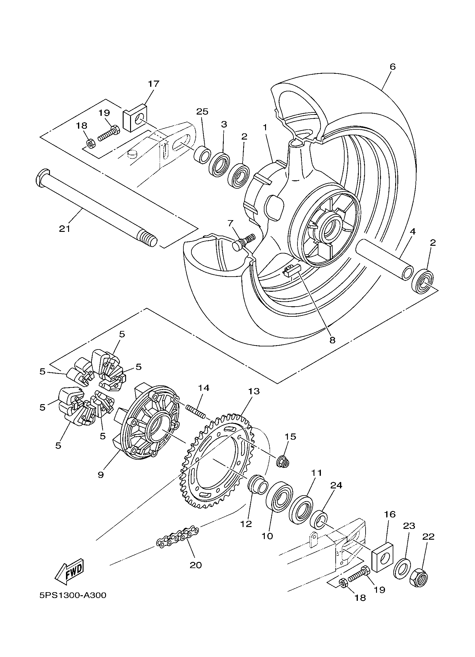 Billede til varegruppe REAR WHEELS
