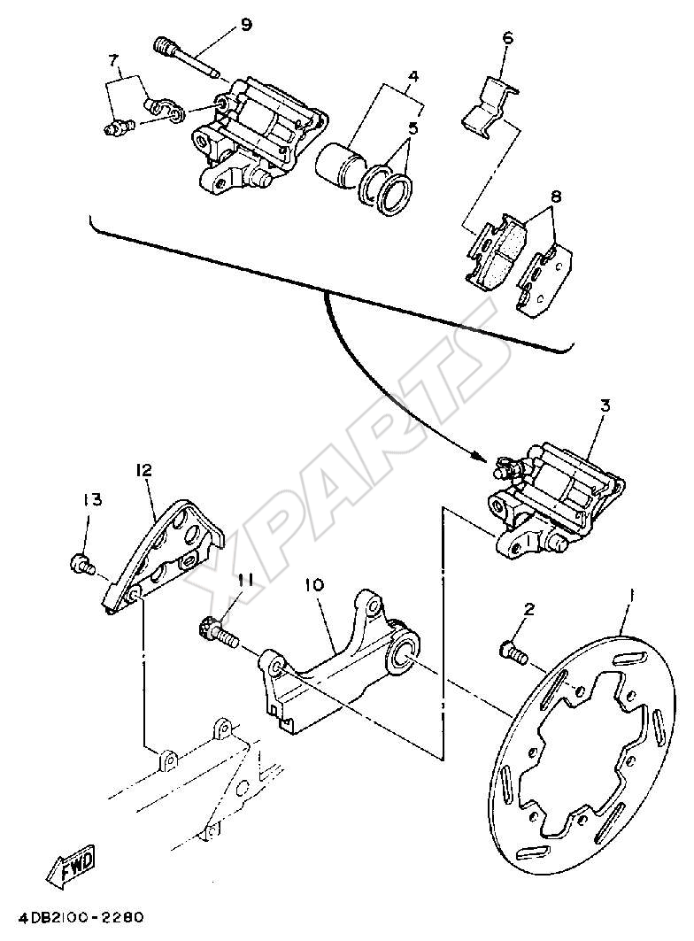 Billede til varegruppe TOMEN REAR BRAKES