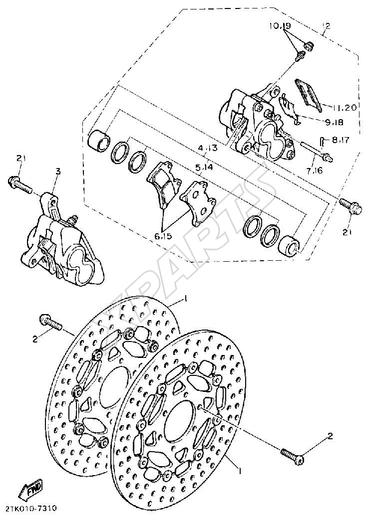 Billede til varegruppe TOMEN FRONT BRAKES