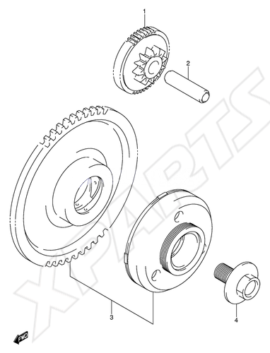Billede til varegruppe STARTER CLUTCH
