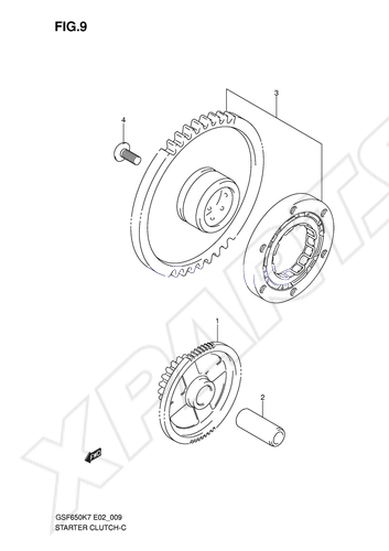 Billede til varegruppe STARTER CLUTCH