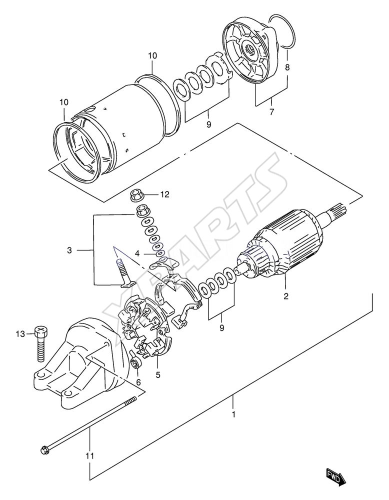 Billede til varegruppe STARTING MOTOR