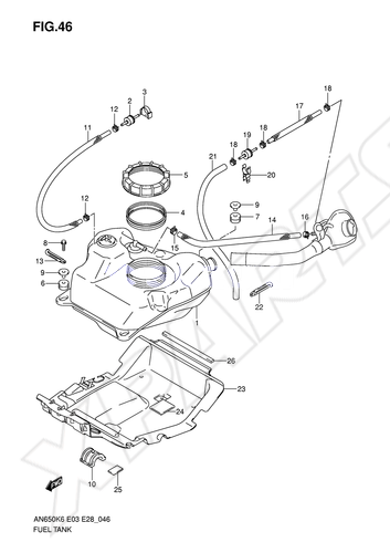 Billede til varegruppe FUEL TANK