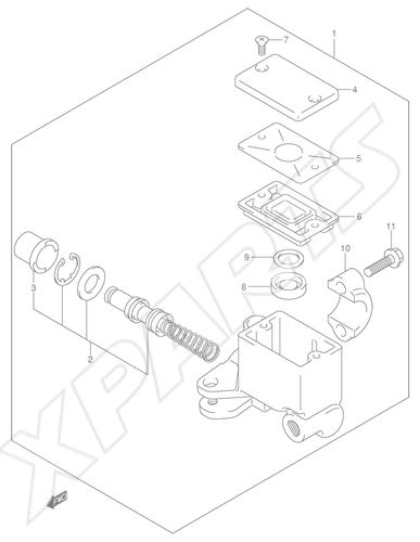 Billede til varegruppe FRONT MASTER CYLINDER (E38)