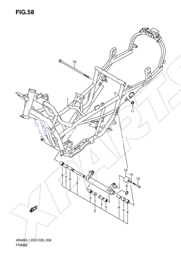 Billede til varegruppe FRAME (AN400L1 E33)