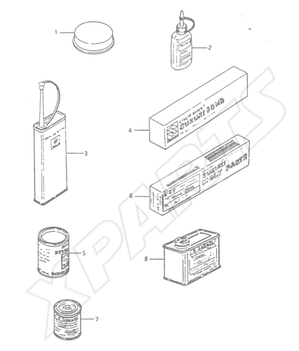 Billede til varegruppe OPTIONAL (PAINT, LUBRICATION & SEALANTS)