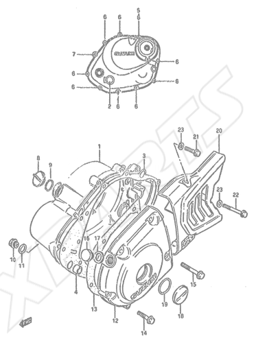 Billede til varegruppe CRANKCASE COVER