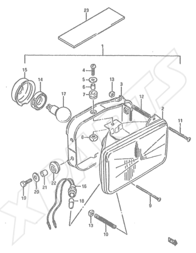 Billede til varegruppe HEADLAMP (E2,E4,E15,E18,E21)