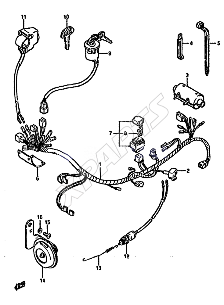Billede til varegruppe WIRING HARNESS