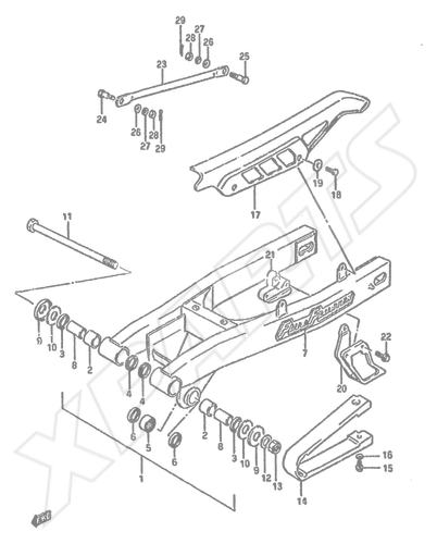 Billede til varegruppe REAR SWINGING ARM