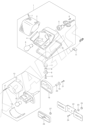 Bild für Kategorie REAR COMBINATION LAMP