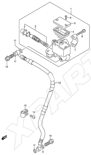 Billede til varegruppe FRONT MASTER CYLINDER