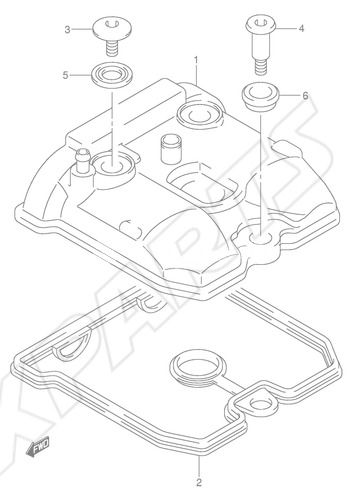 Billede til varegruppe CYLINDER HEAD COVER