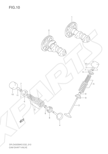 Billede til varegruppe CAMSHAFT/ VALVE