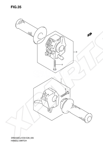 Billede til varegruppe HANDLE SWITCH