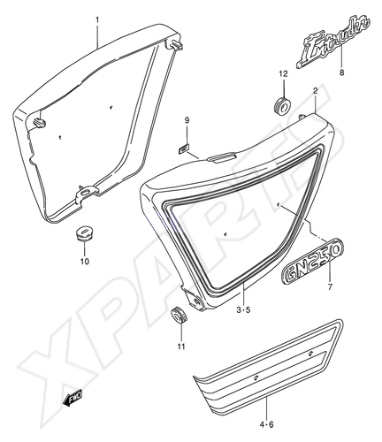 Billede til varegruppe FRAME COVER (MODEL X/ Y)